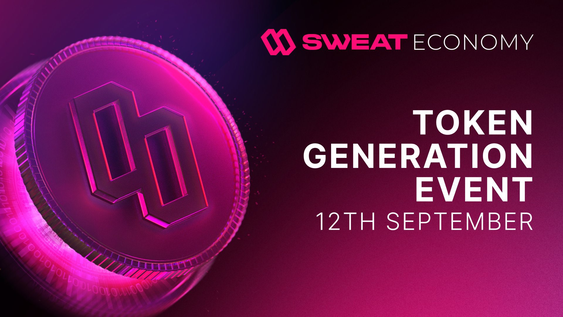 SWEAT Token Generation Event 12TH September